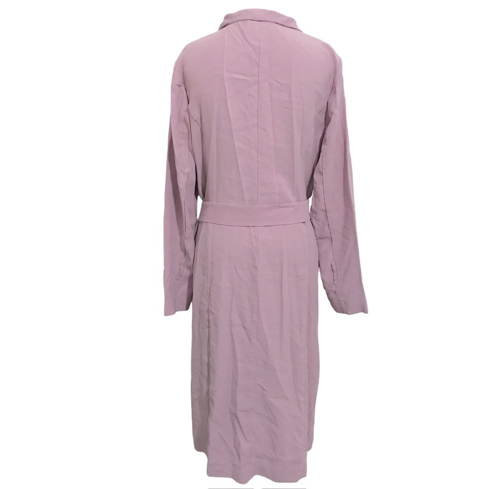 Express Dusty Mauve Open Drape Front Longline Dus… - image 3